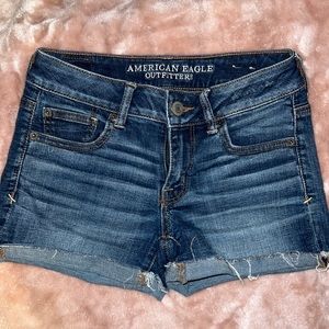 American Eagle Super Stretch Jean Shorts Size 2